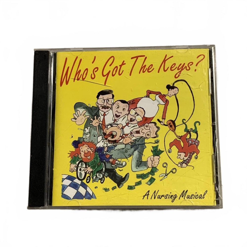 Who's Got The Keys? A Nursing Musical Soundtrack CD 1997 Muse-Med Rare Cast